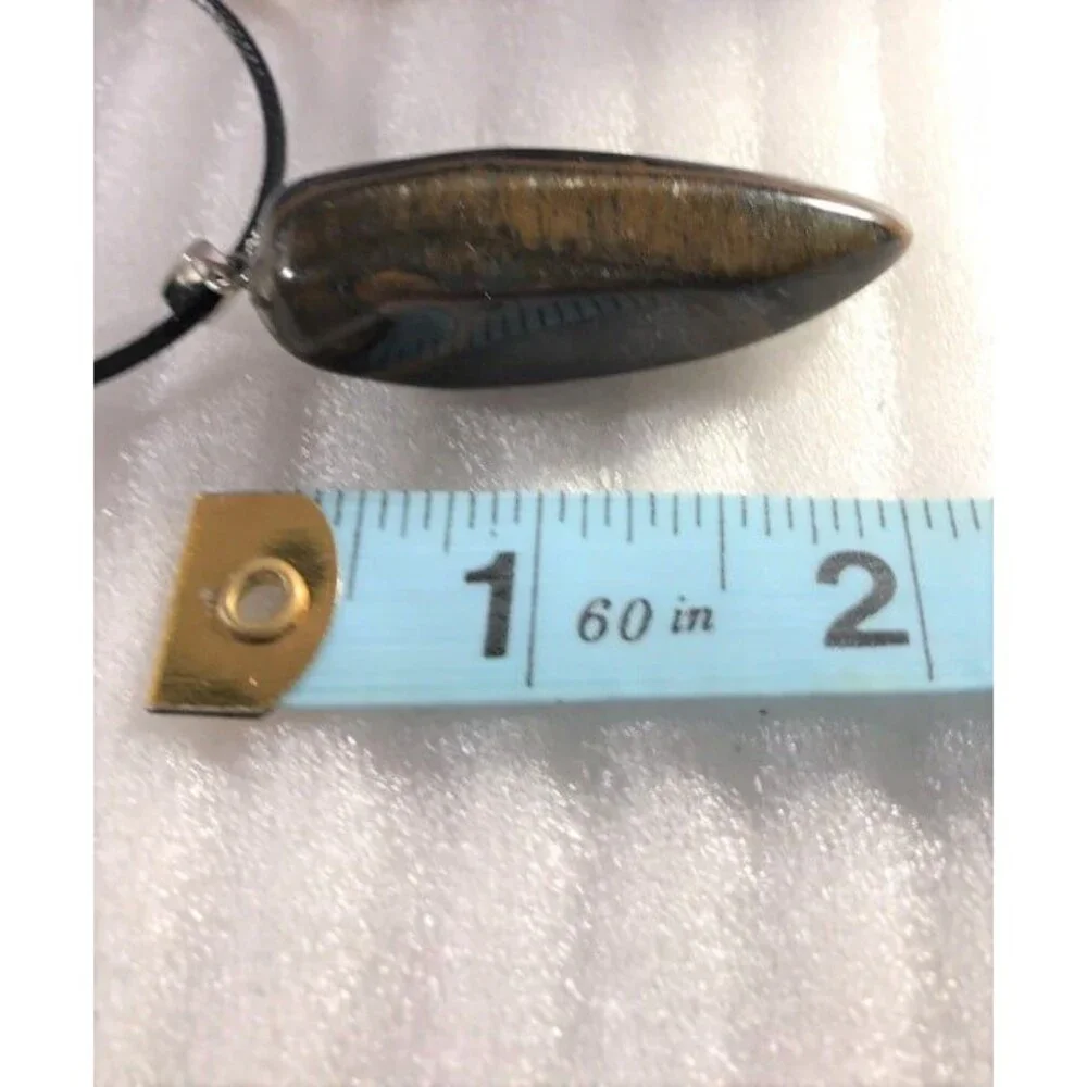 Blue Tiger Eye Pendant